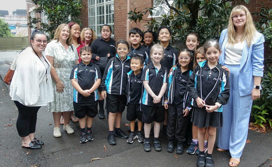 Studentls on archive launches